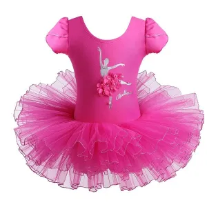 Pink Ballerina leotard with tutu