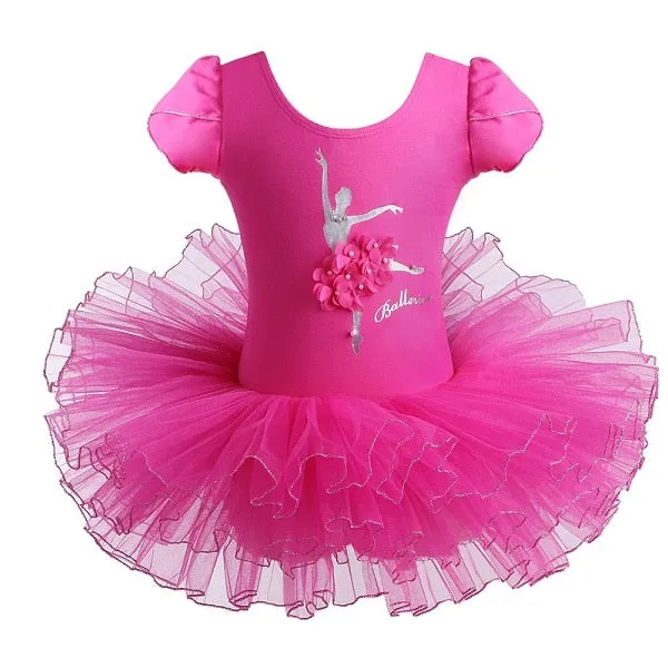 Pink Ballerina leotard with tutu