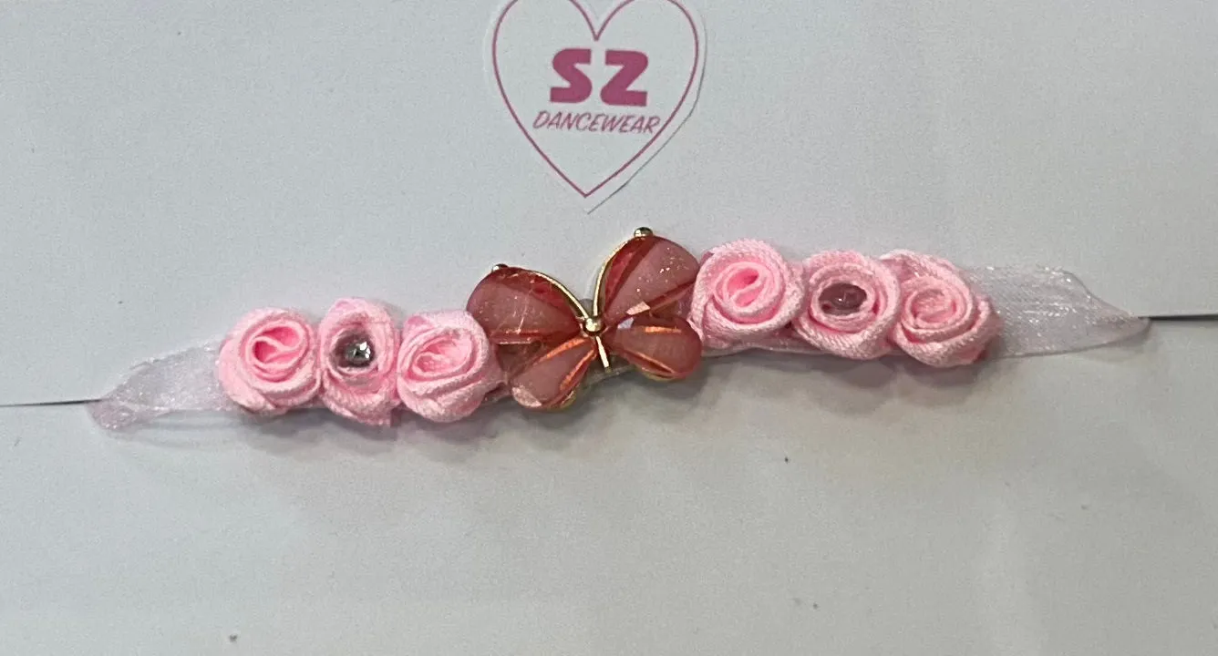 Pink Butterfly Bunwrap