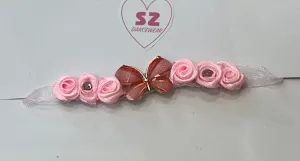 Pink Butterfly Bunwrap