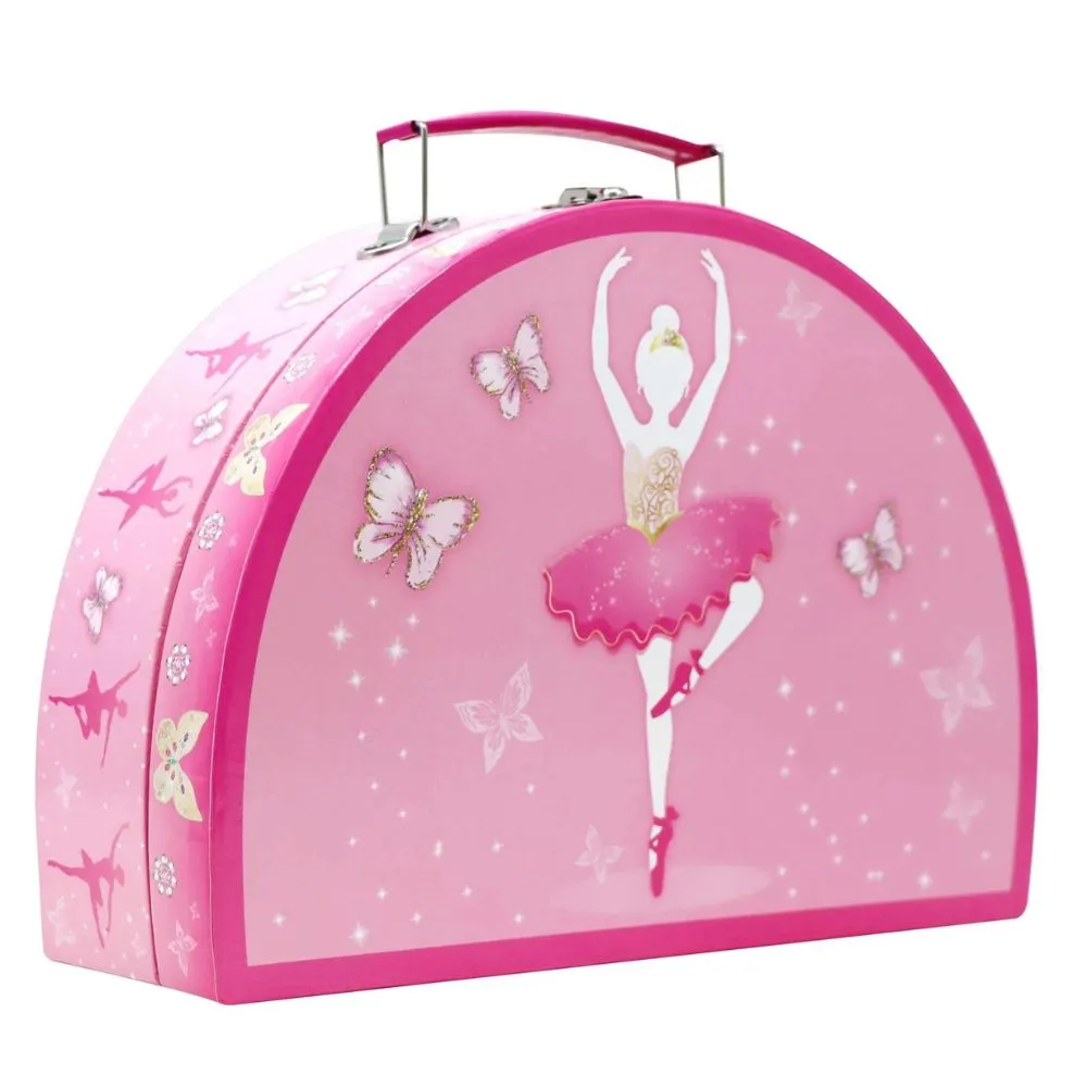Pink Poppy Ballet Tin Tea Set