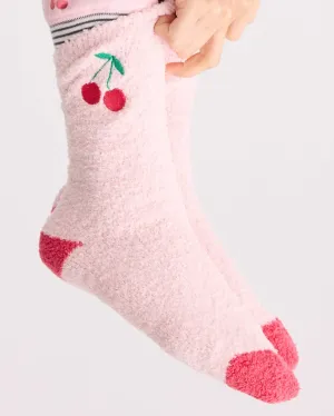 PJ Salvage-Fun Socks-Cherry-RRFX1