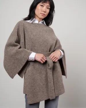 planes poncho - ash