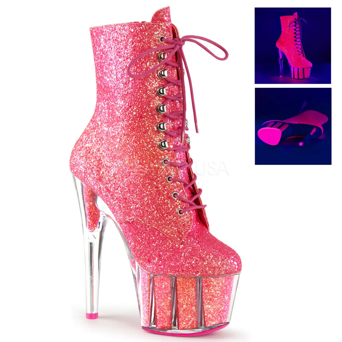 Pleaser Pink ADORE 1020G Boots
