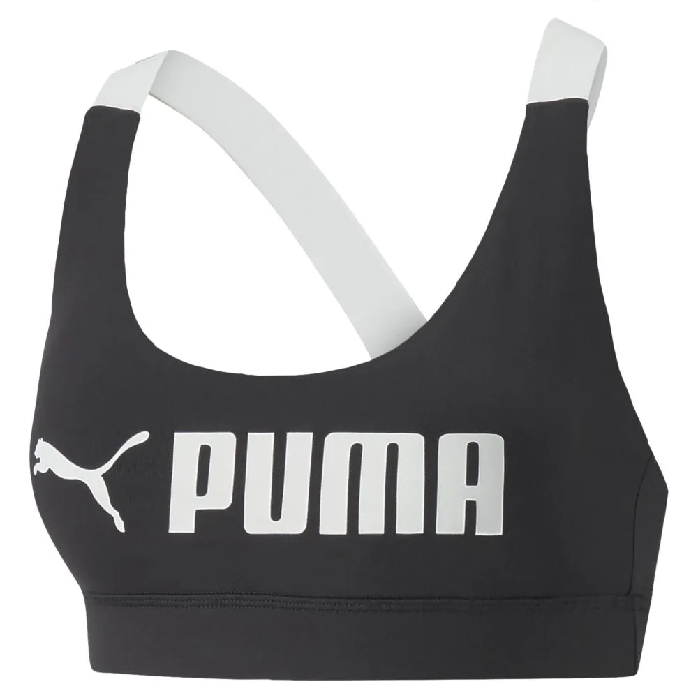 Puma Mid Impact Puma Fit Womens Bra