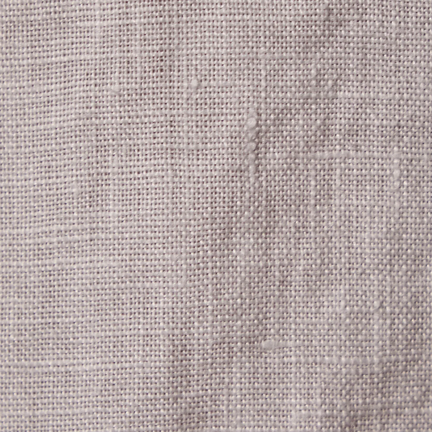 Relaxed Fit Linen Short - White