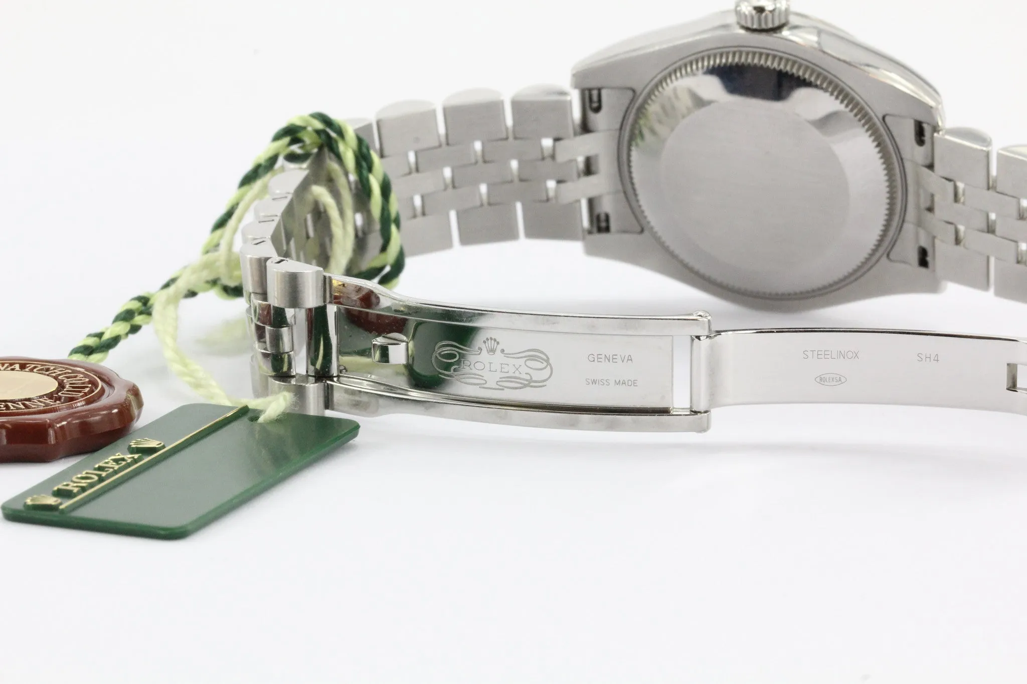 Rolex Oyster Perpetual Dateadjust 31MM 178274 Wrist Watch Unisex Steel &18k Bezel