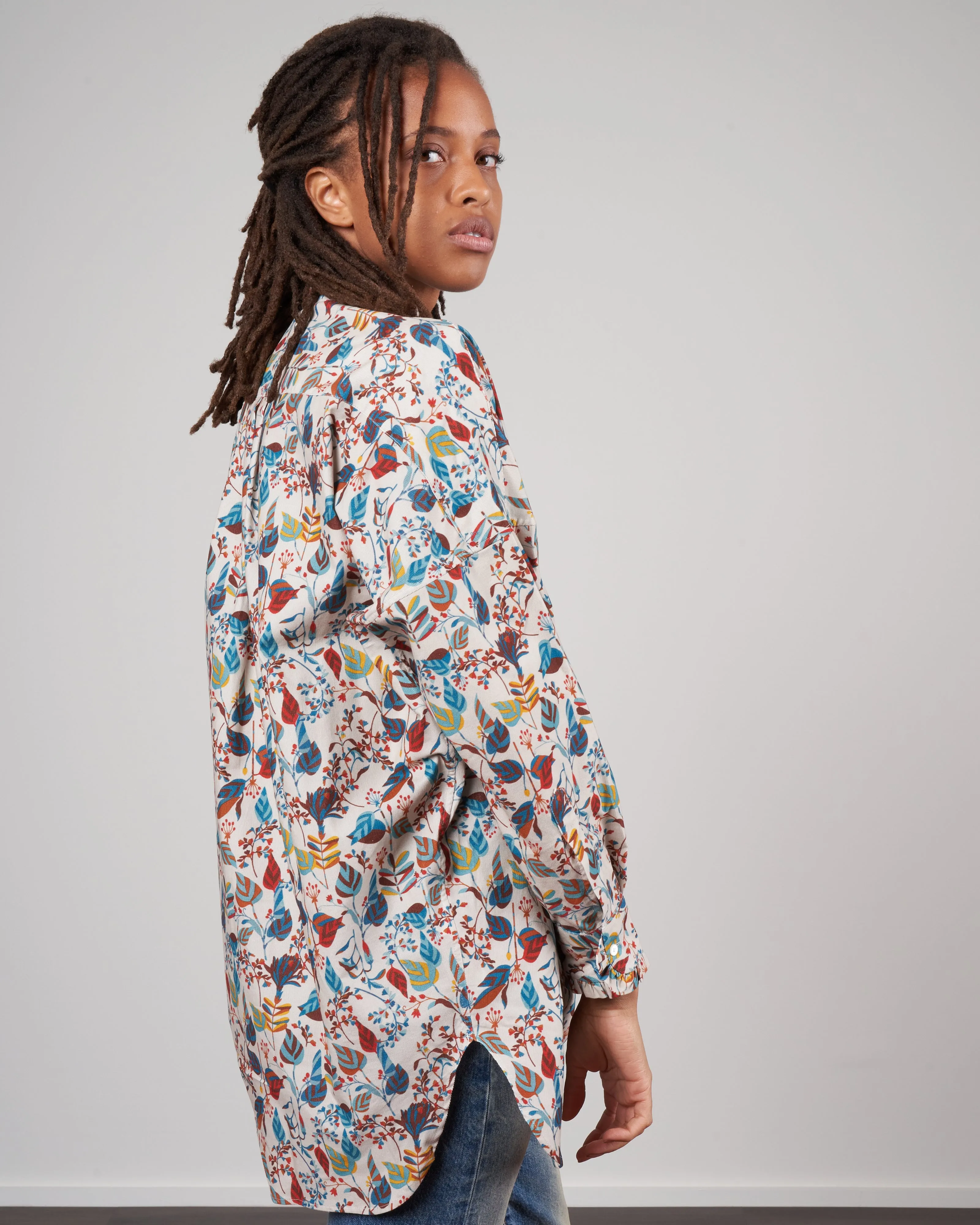 rosalba top - 601 liberty print
