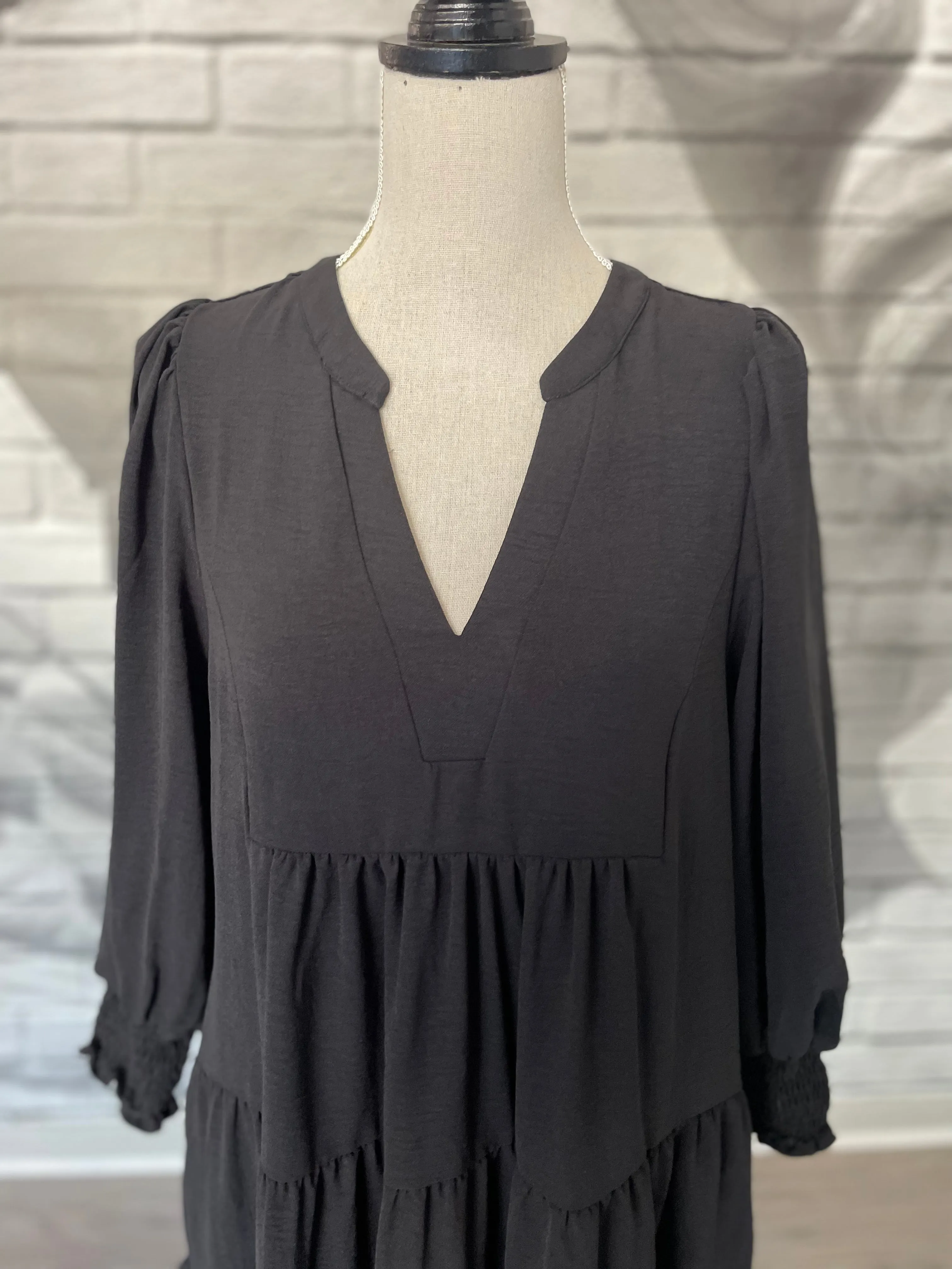 Rosalyn Dress in Black
