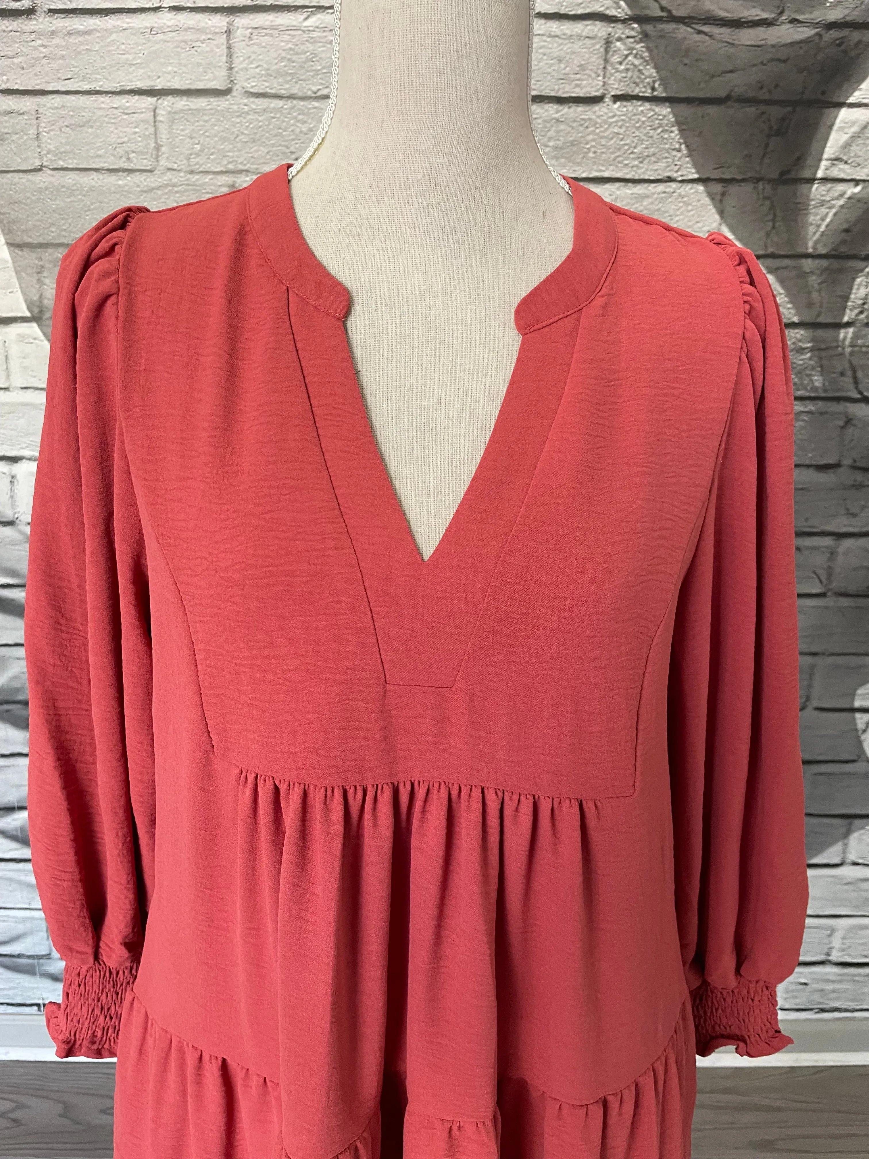 Rosalyn Dress in Pink