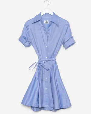 Sabrina - Blue and White Check