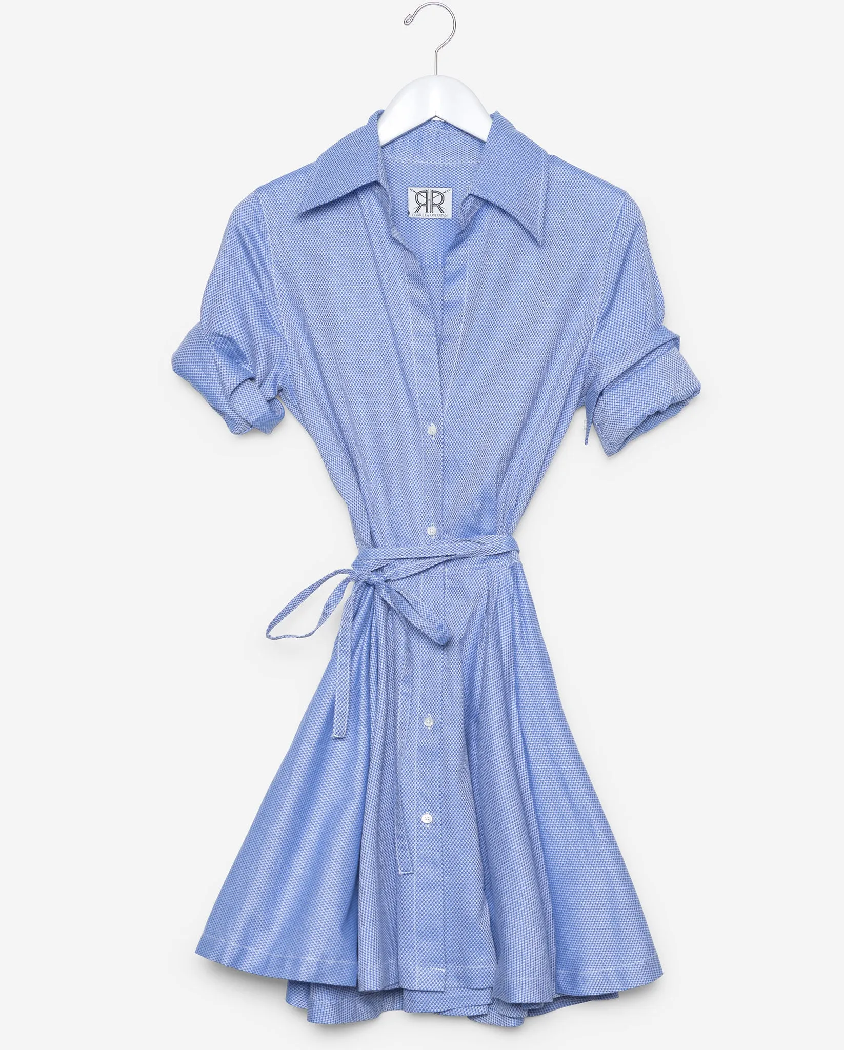 Sabrina - Blue and White Check