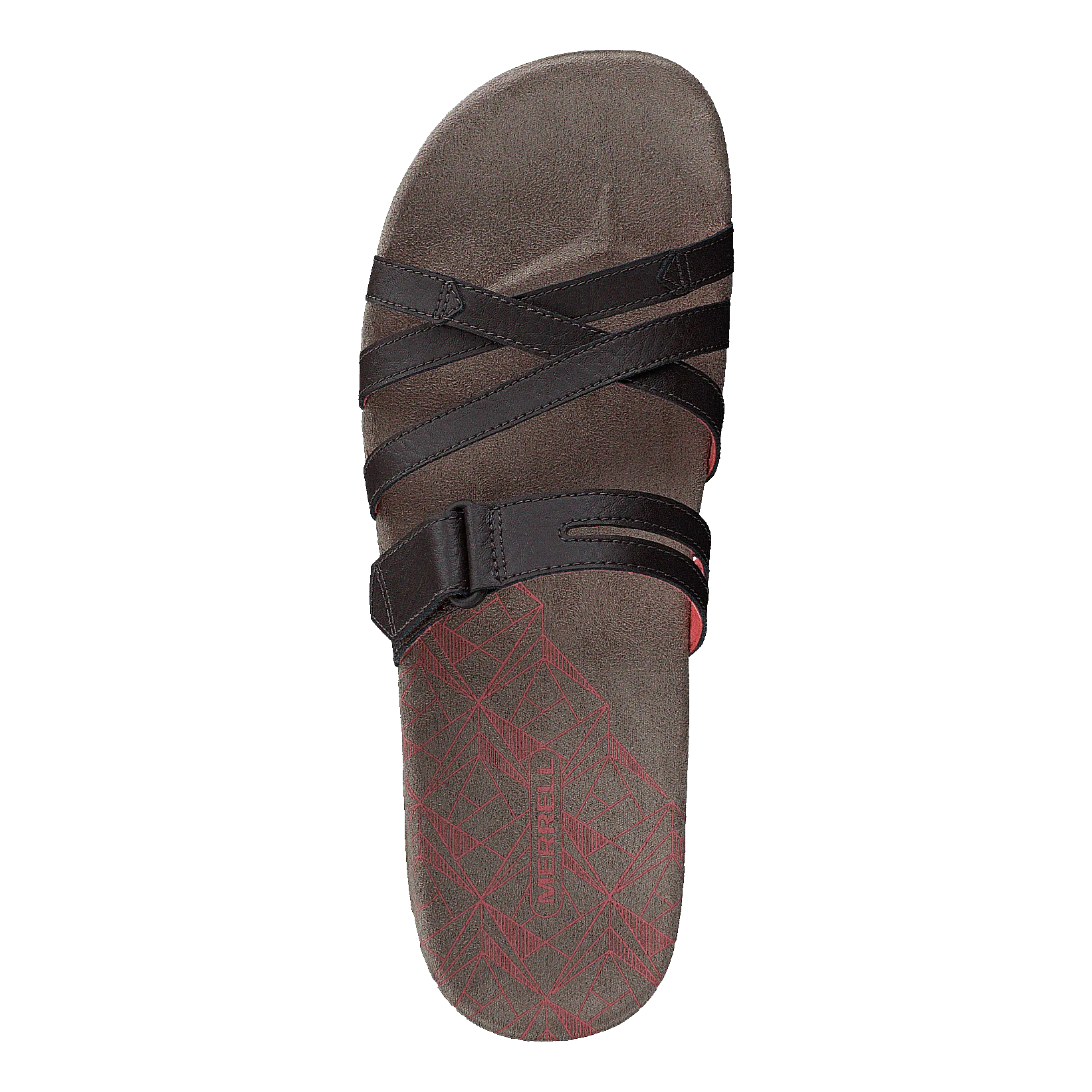 Sandspur Rose Slide Espresso/coral