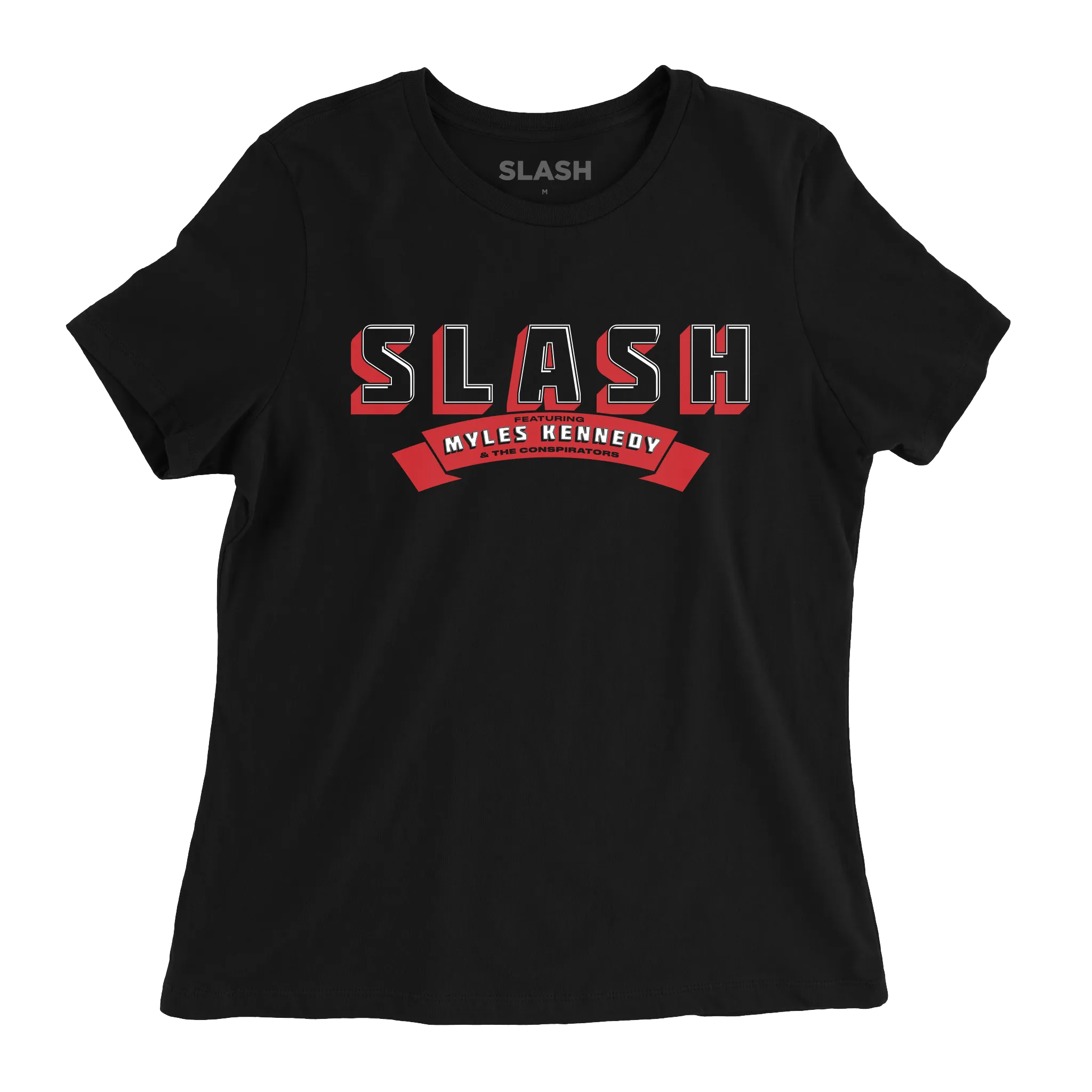 Slash 4 Ladies Black Tee