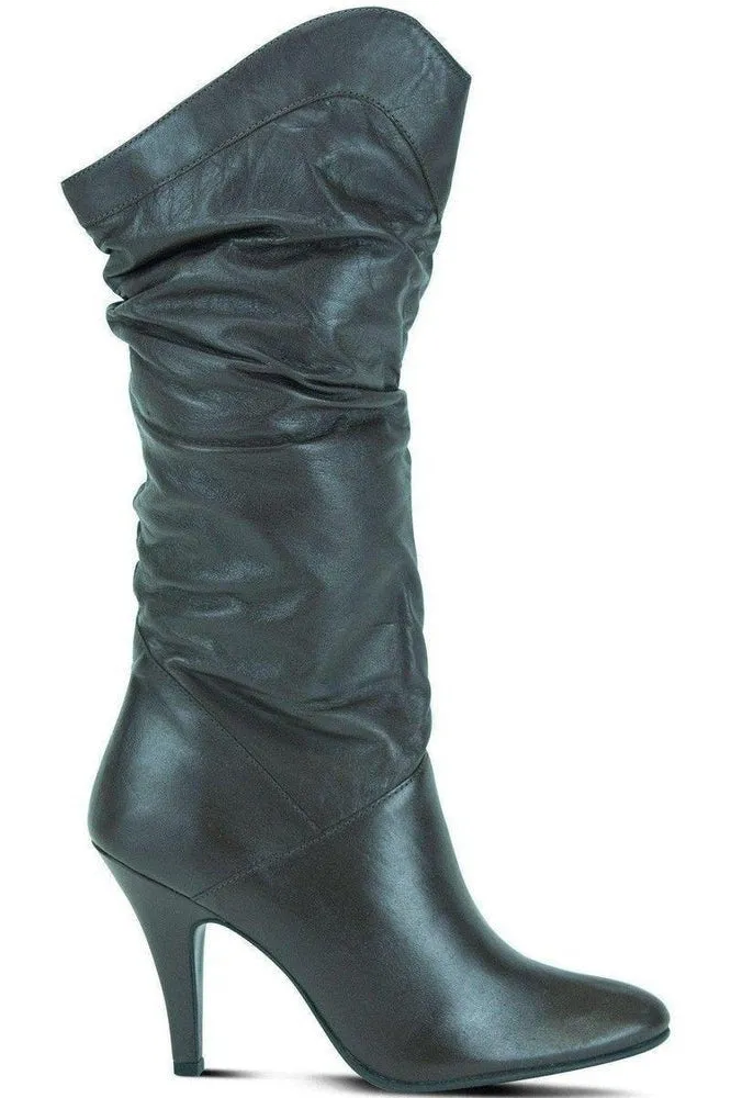 Slouch Boot - Brown