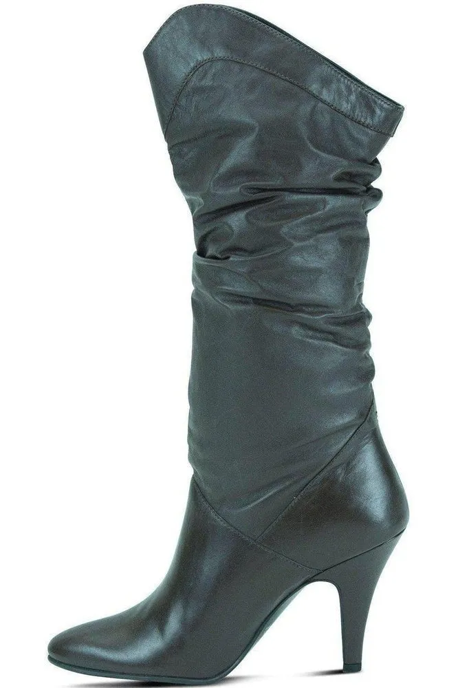 Slouch Boot - Brown