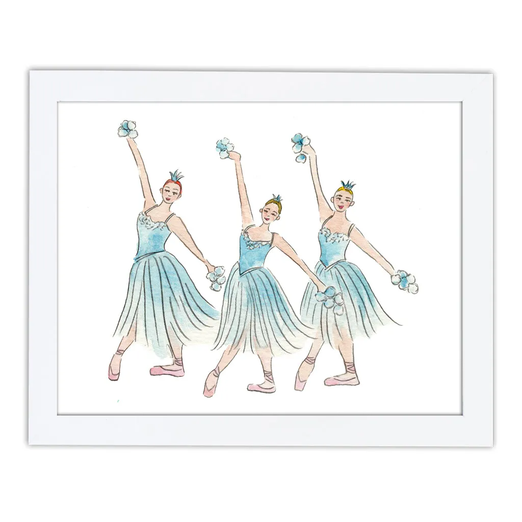 Snow Art Print