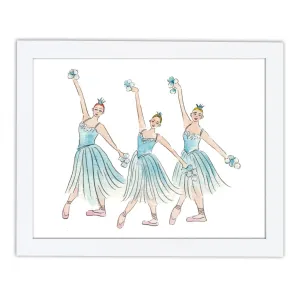 Snow Art Print