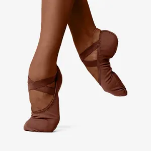 So Danca SD16 "Bliss" Canvas Adult Ballet Shoe - Mocha