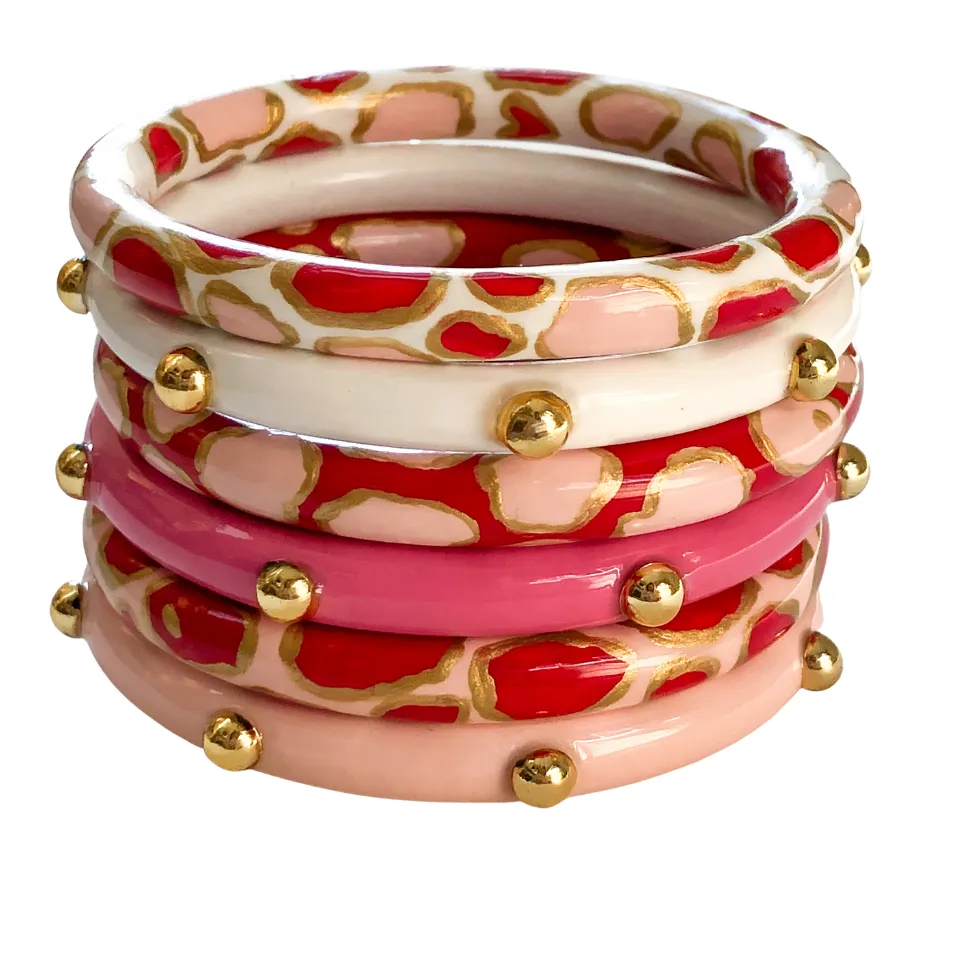 Solid Stud Bangles© - 74 Color Options