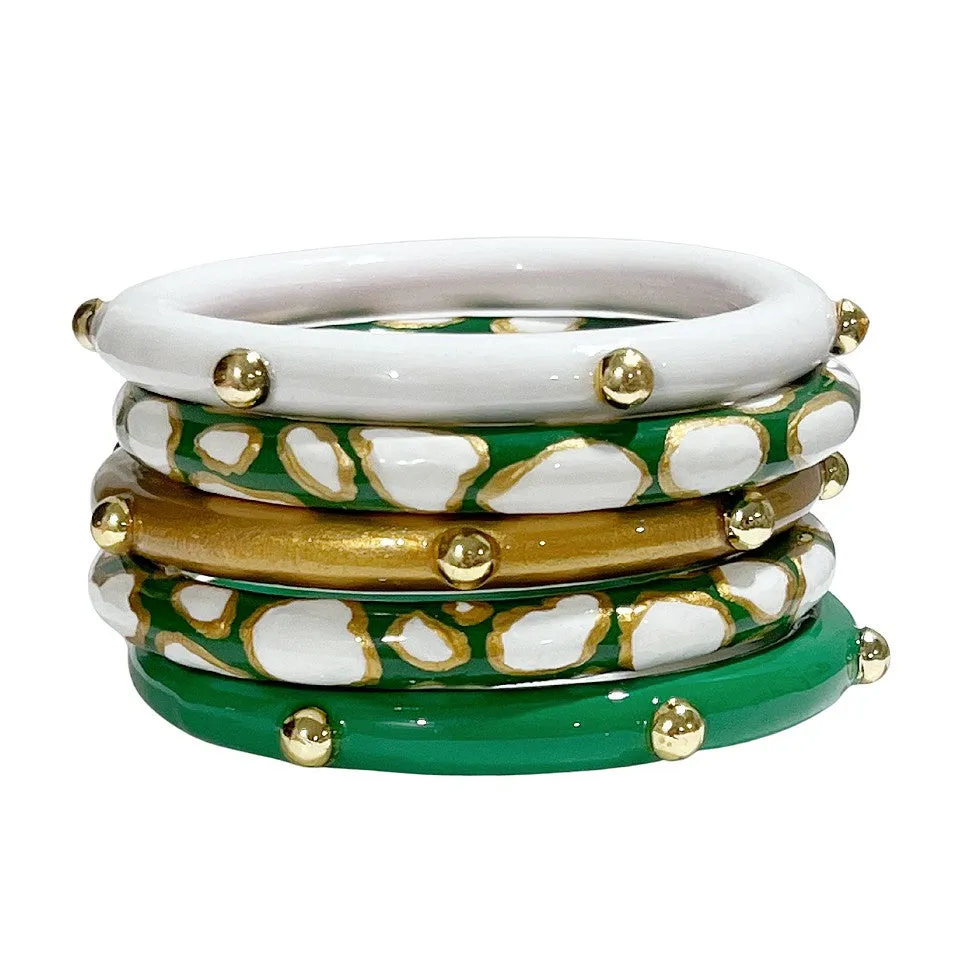 Solid Stud Bangles© - 74 Color Options