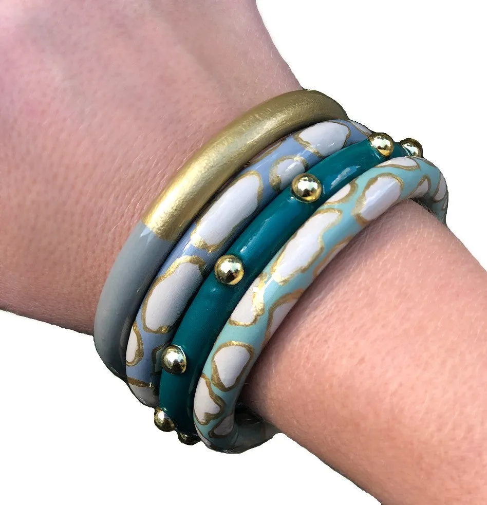 Solid Stud Bangles© - 74 Color Options