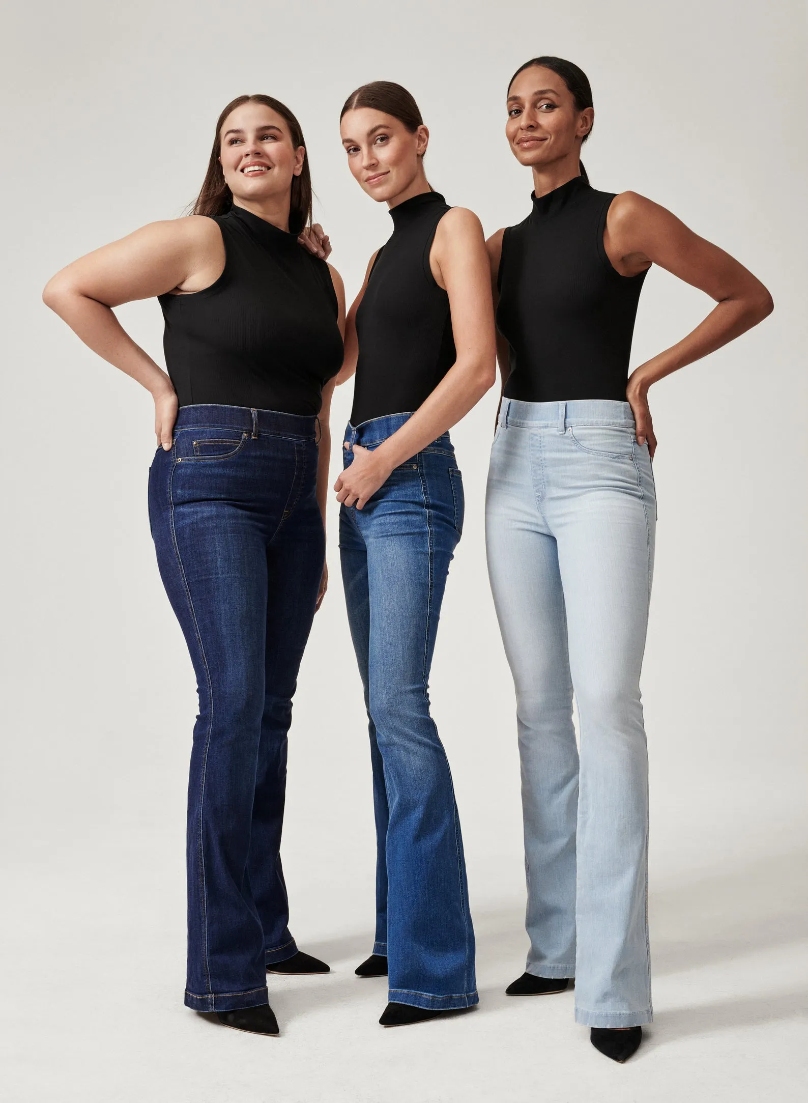 Spanx Flare Jeans Light Wash