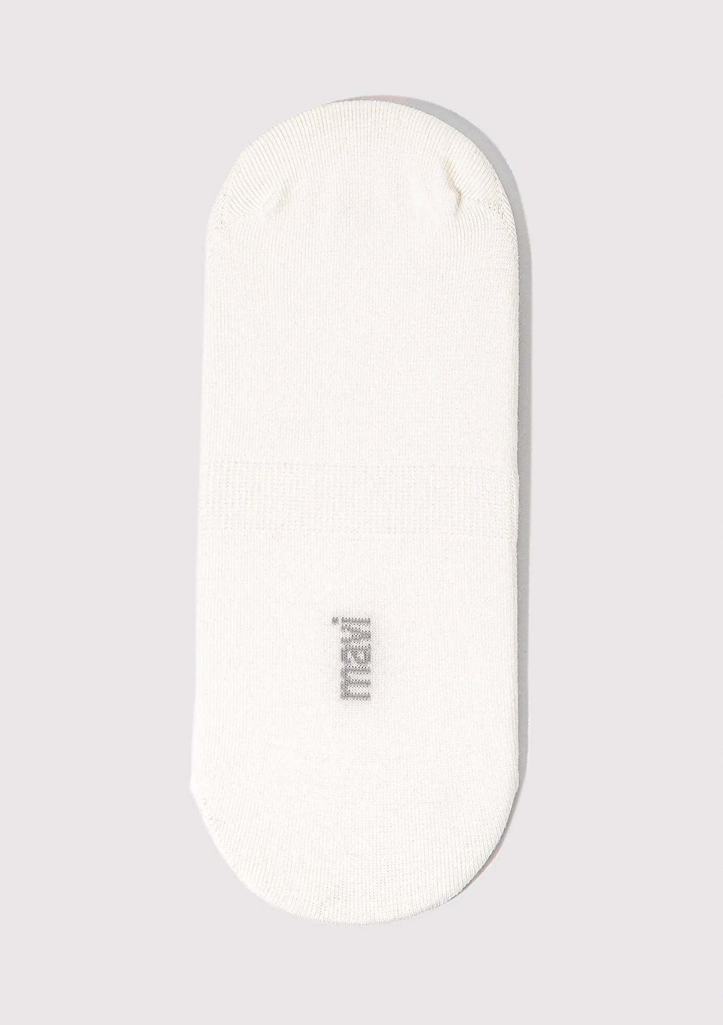 Star Emroidered White Ballerina Socks