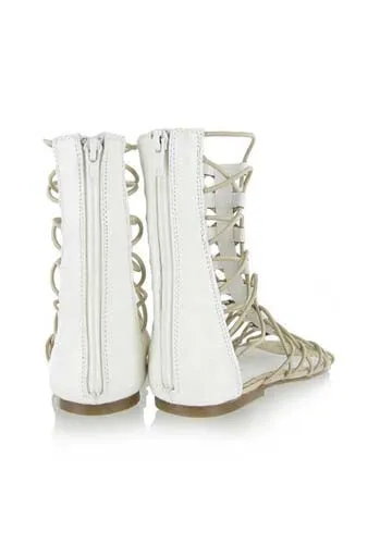 Stretch Cord Gladiator Sandals