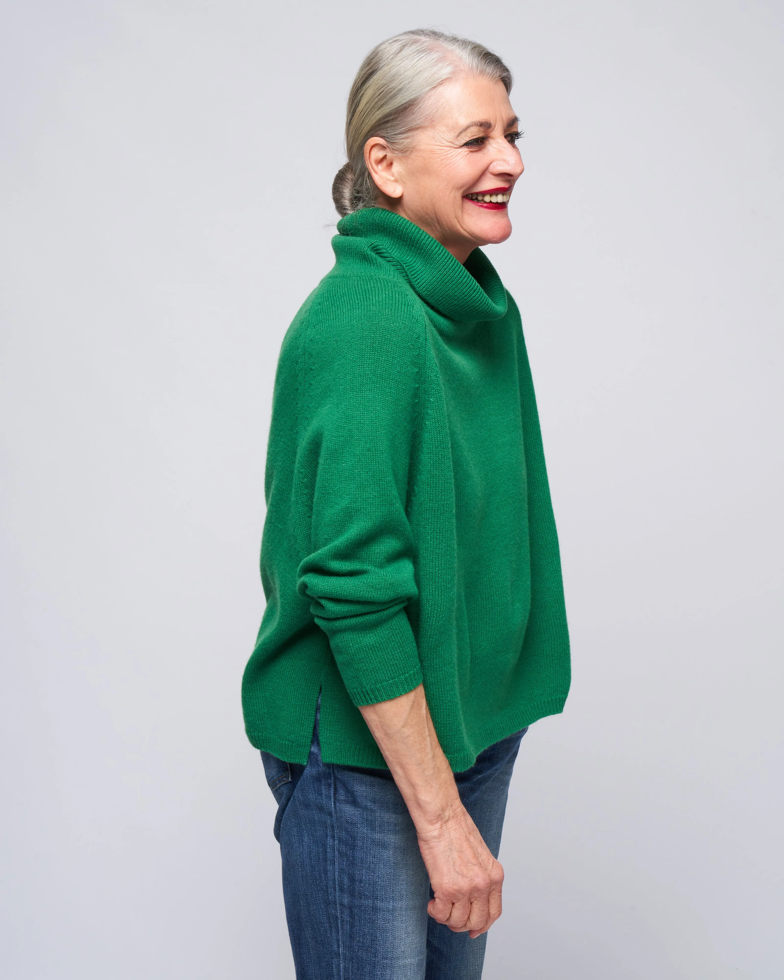 sweater - billard green