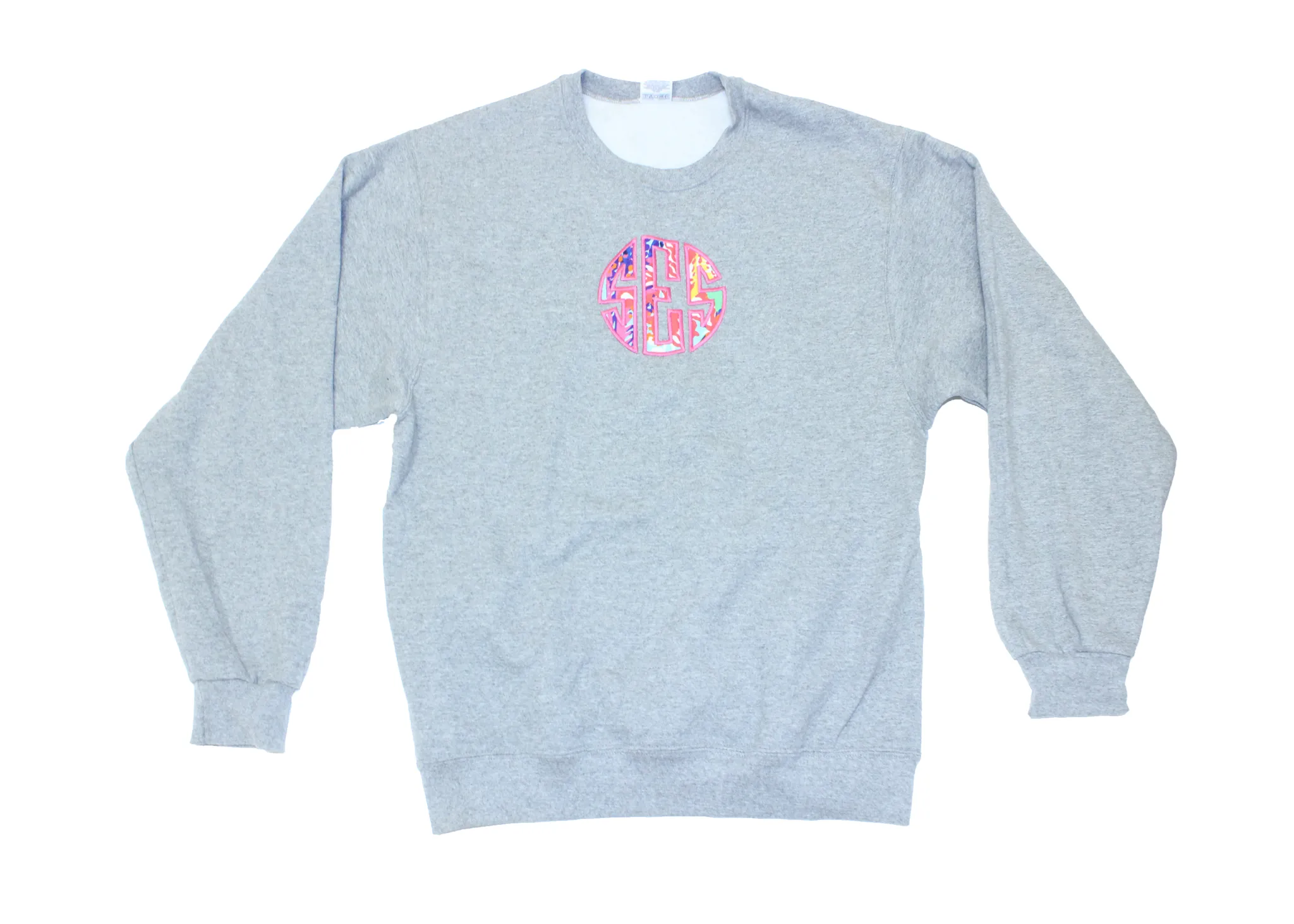 Sweatshirt with Fabric Monogram