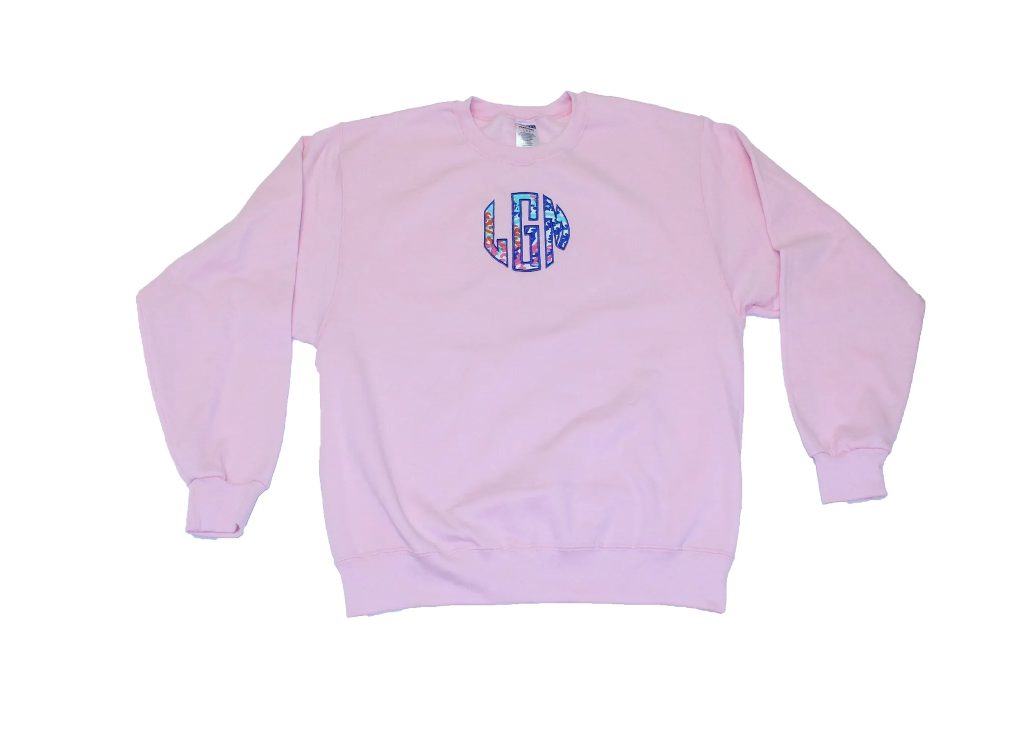 Sweatshirt with Fabric Monogram