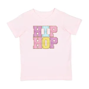 Sweet Wink Hip Hop Patch S/S Tee - Ballet Pink