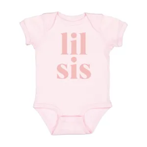 Sweet Wink Lil Sis Short Sleeve Bodysuit - Ballet