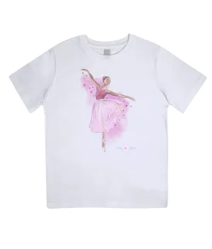 T-Shirt Pink Illustration Dancer