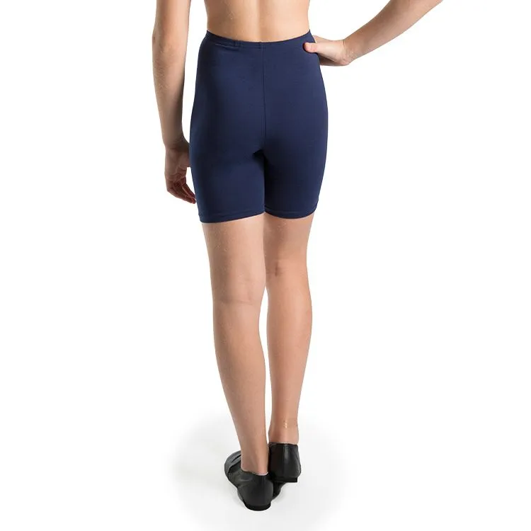 T3412G - Bloch Basic Bike Length Girls Short