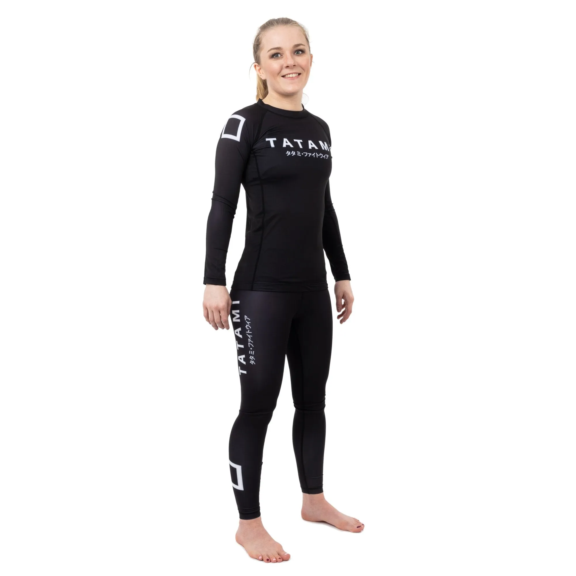 Tatami Ladies Katakana Leggings Black