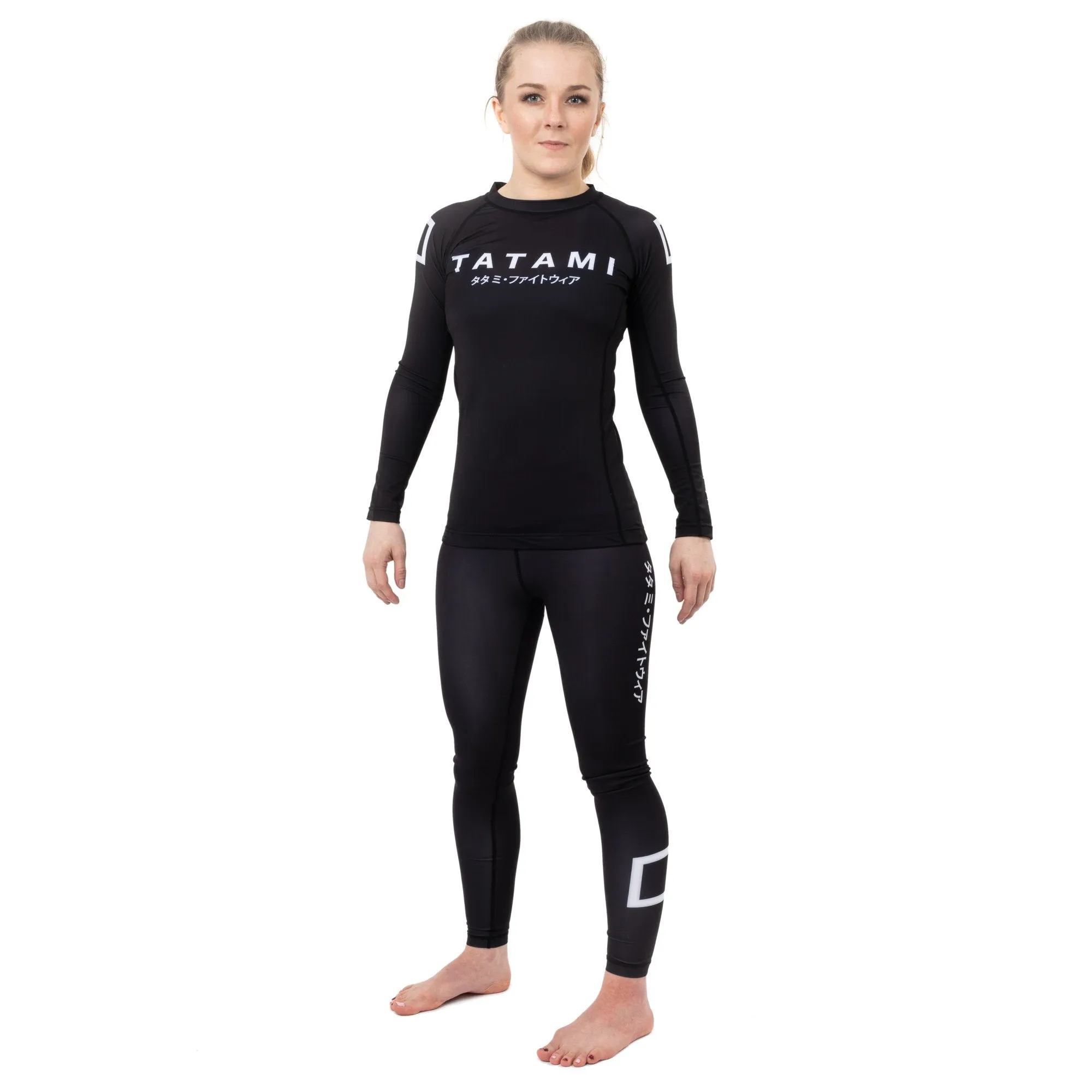 Tatami Ladies Katakana Leggings Black