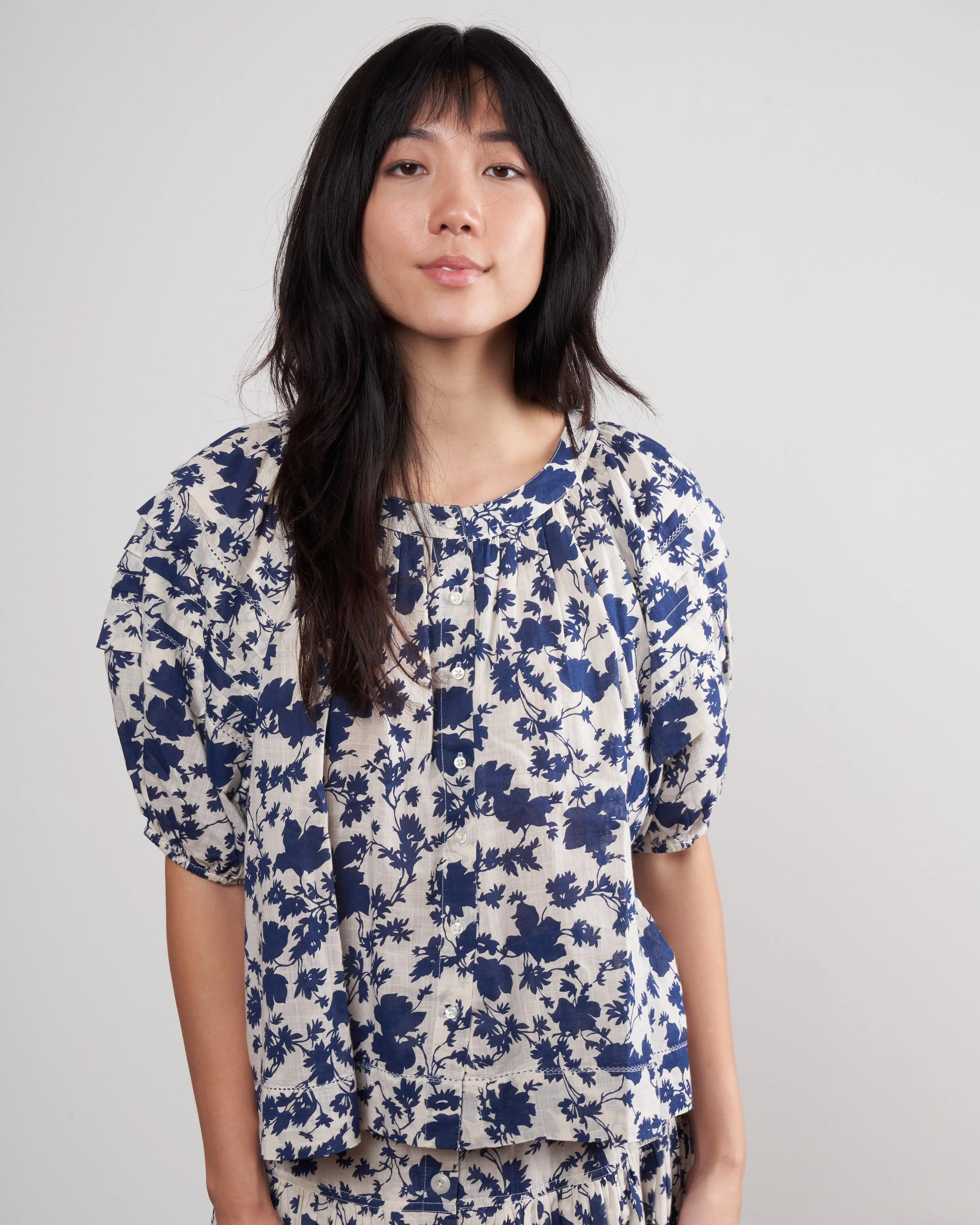 the carriage top - autumn leaf floral