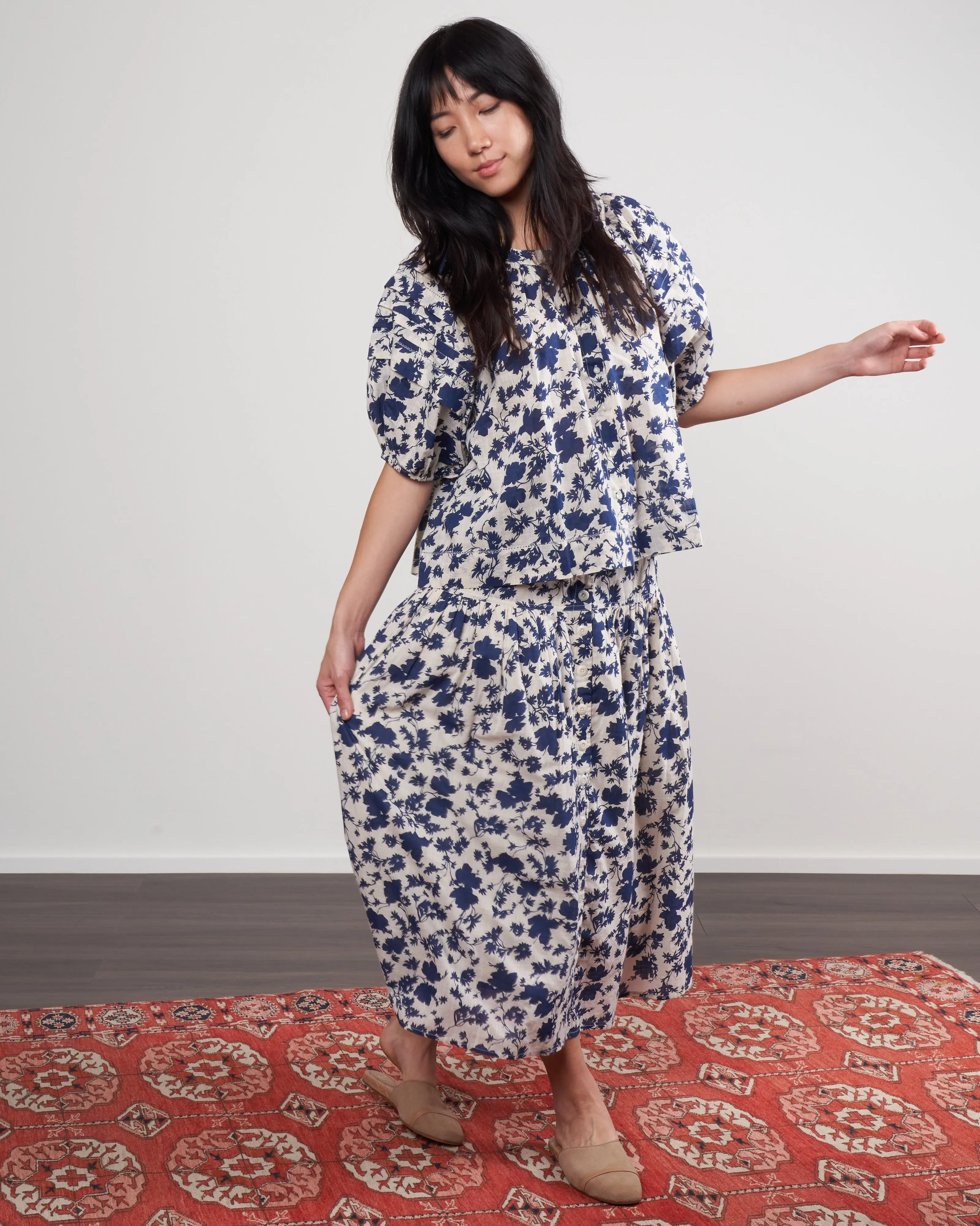 the carriage top - autumn leaf floral