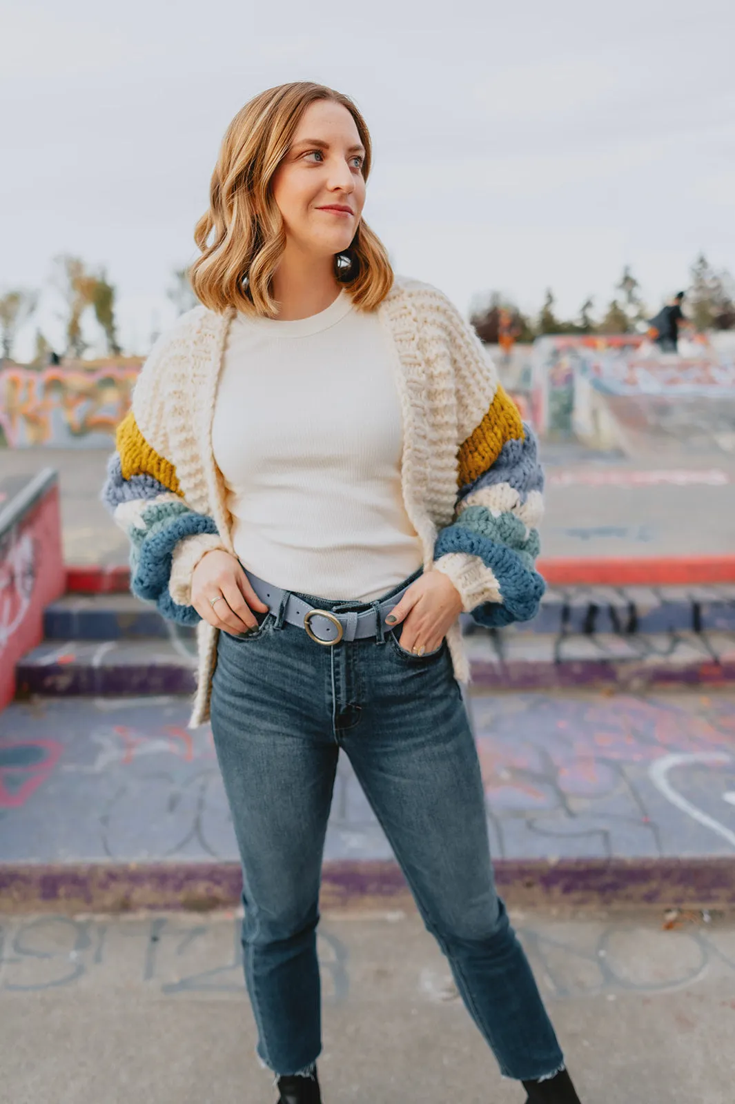The Jenny Suede Belt by FRNCH - Lilac