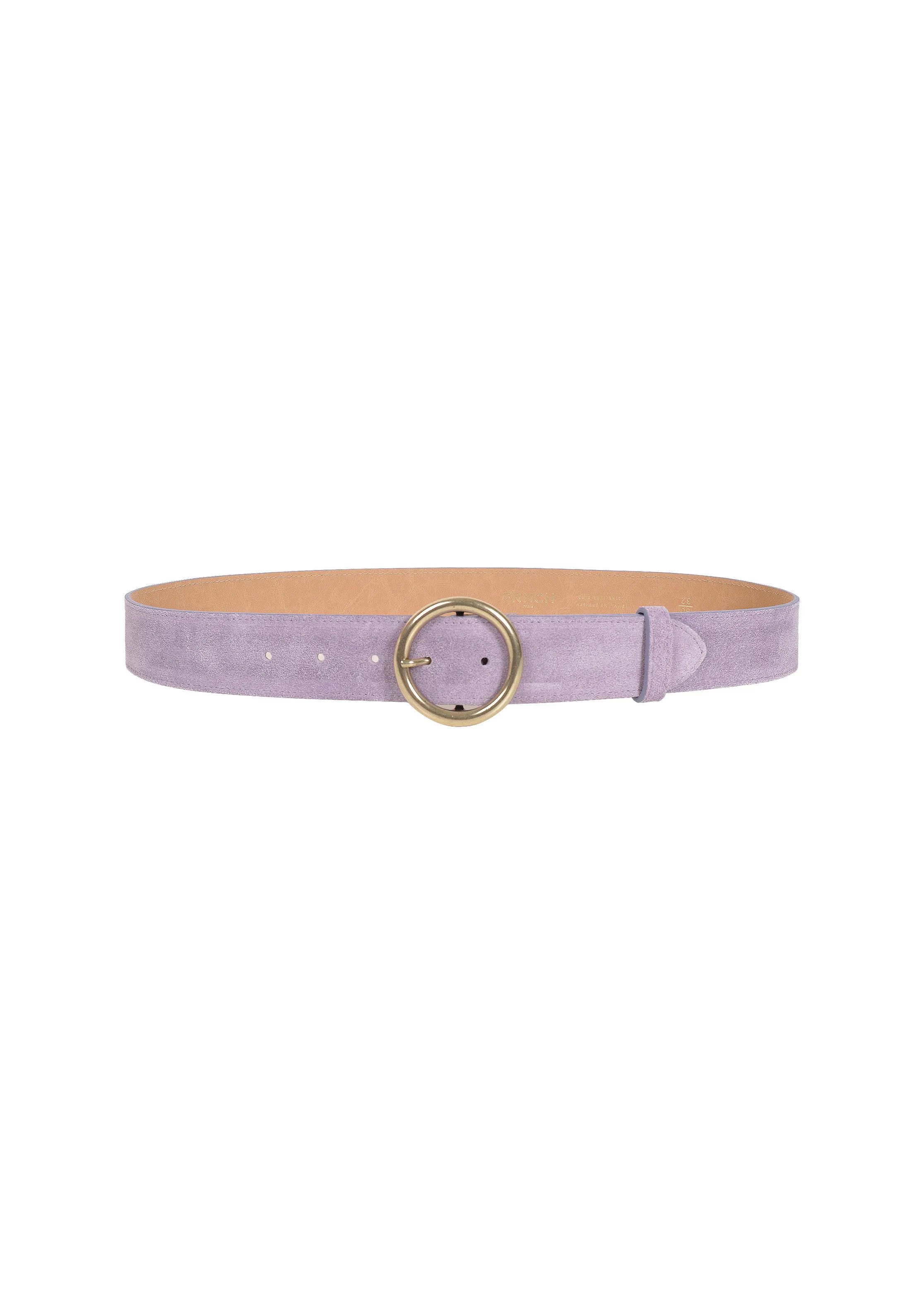 The Jenny Suede Belt by FRNCH - Lilac