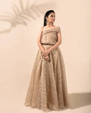 The Midnight Cocktail Lehenga Set