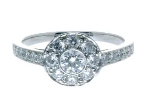 Tiffany & Co. Circlet Platinum Diamond Ring