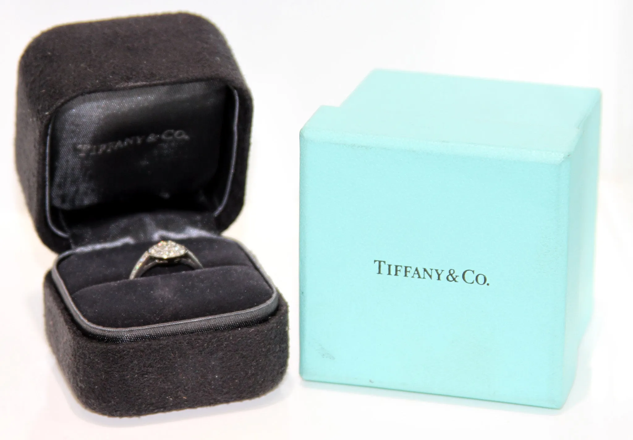 Tiffany & Co. Circlet Platinum Diamond Ring