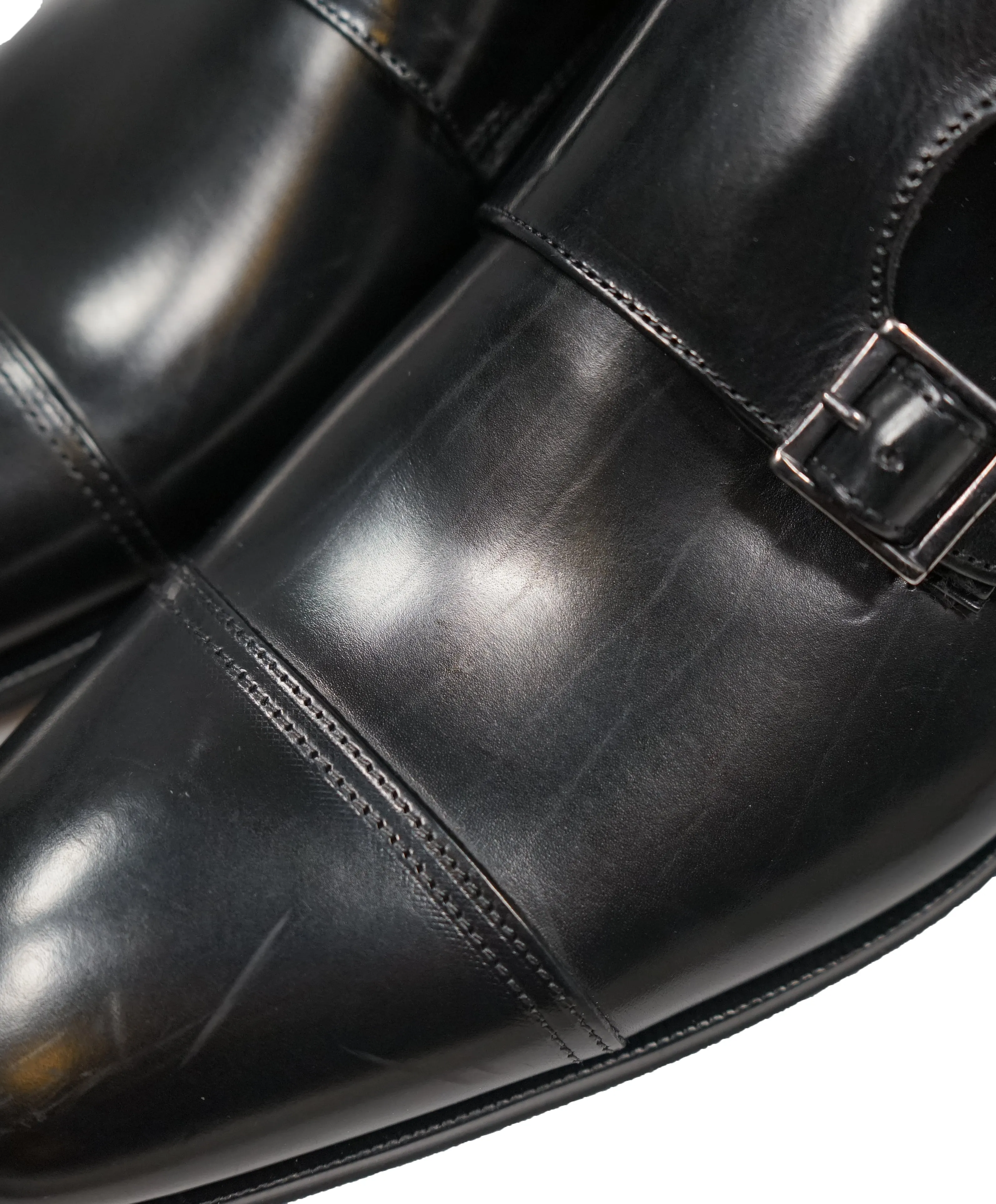 TO BOOT NEW YORK - Double Monk Strap Loafers Black - 9