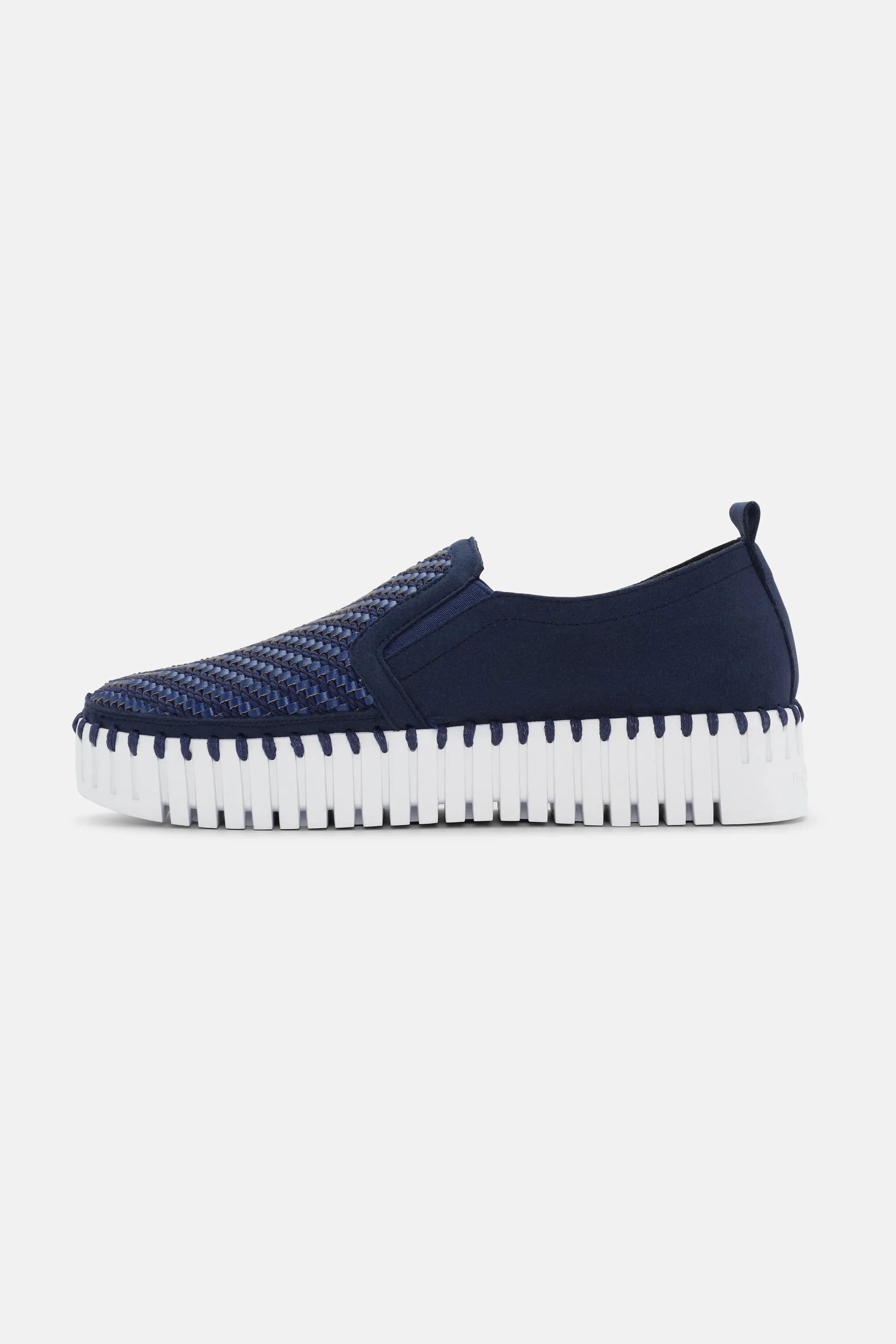 Tulip Plattformsko - Dark Indigo White