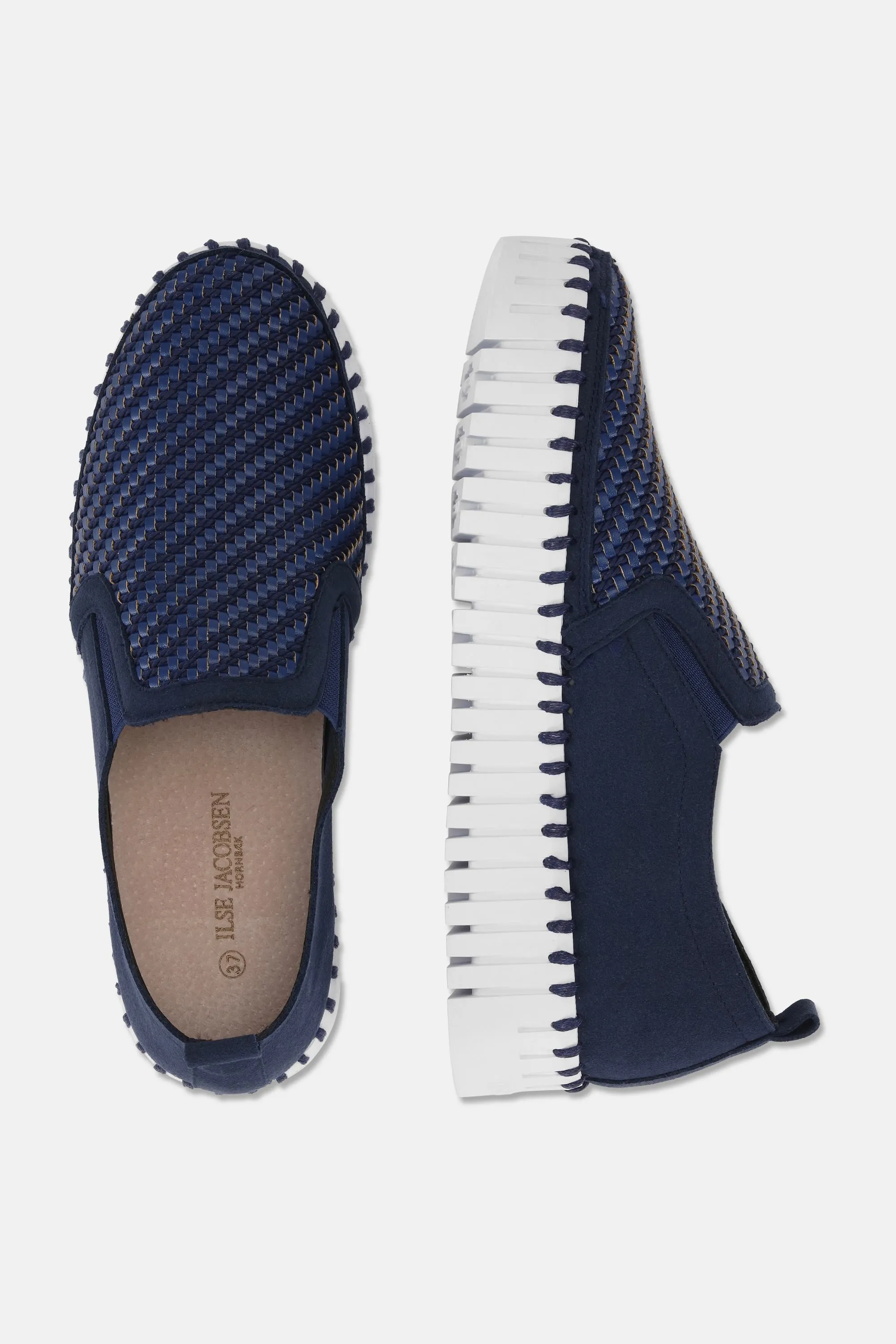Tulip Plattformsko - Dark Indigo White
