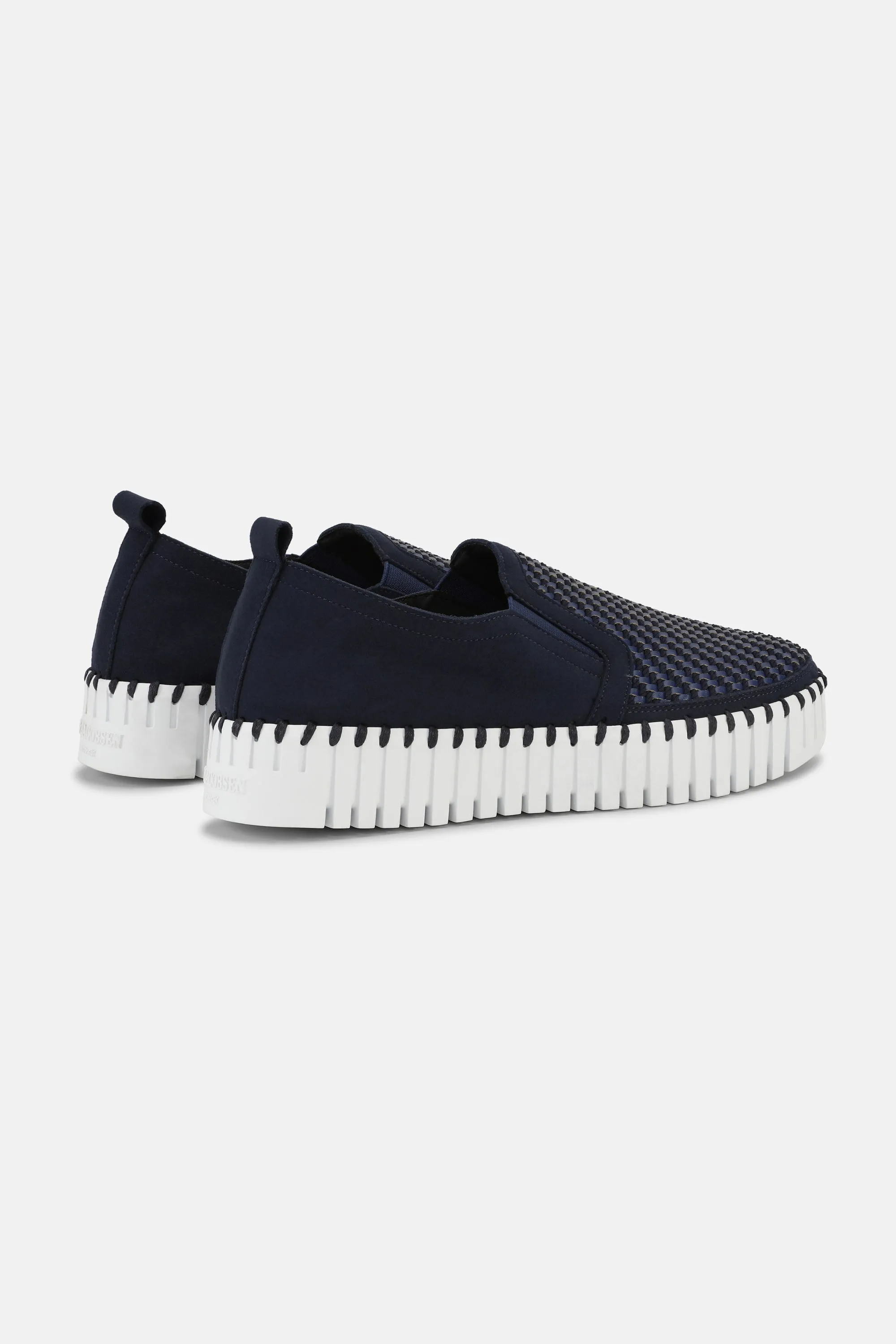 Tulip Plattformsko - Dark Indigo White
