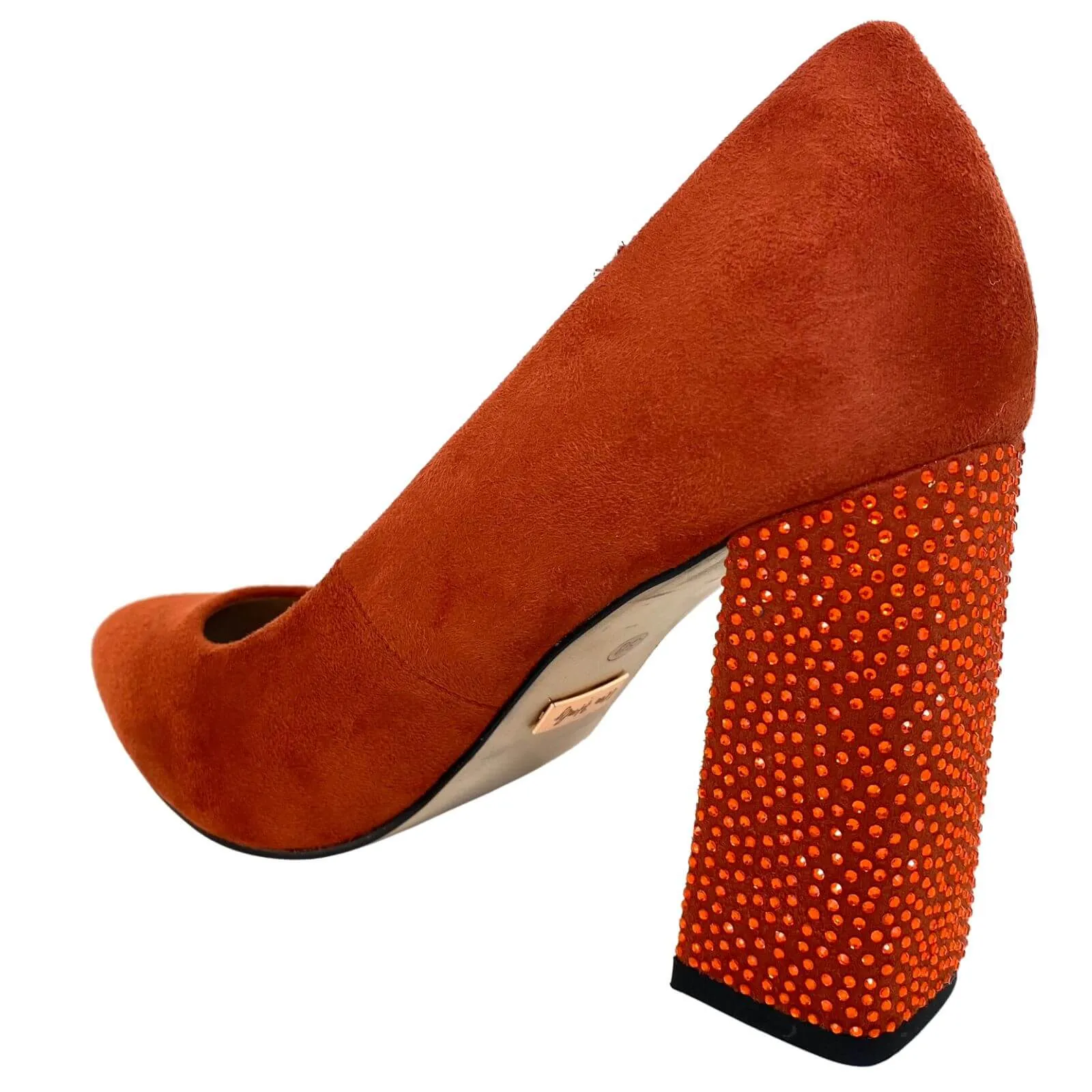 Una Healy We've Tonight Court Shoes - Rusty